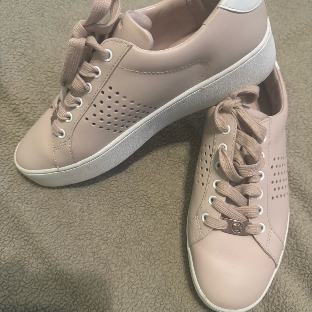 Michael Kors Blush Pink Sneakers